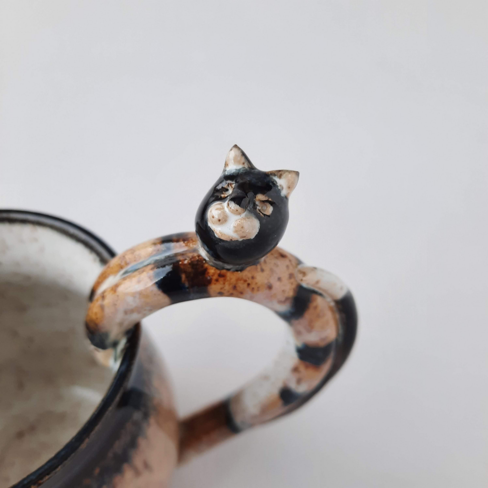 Cat Mugs – Lukacs Pottery