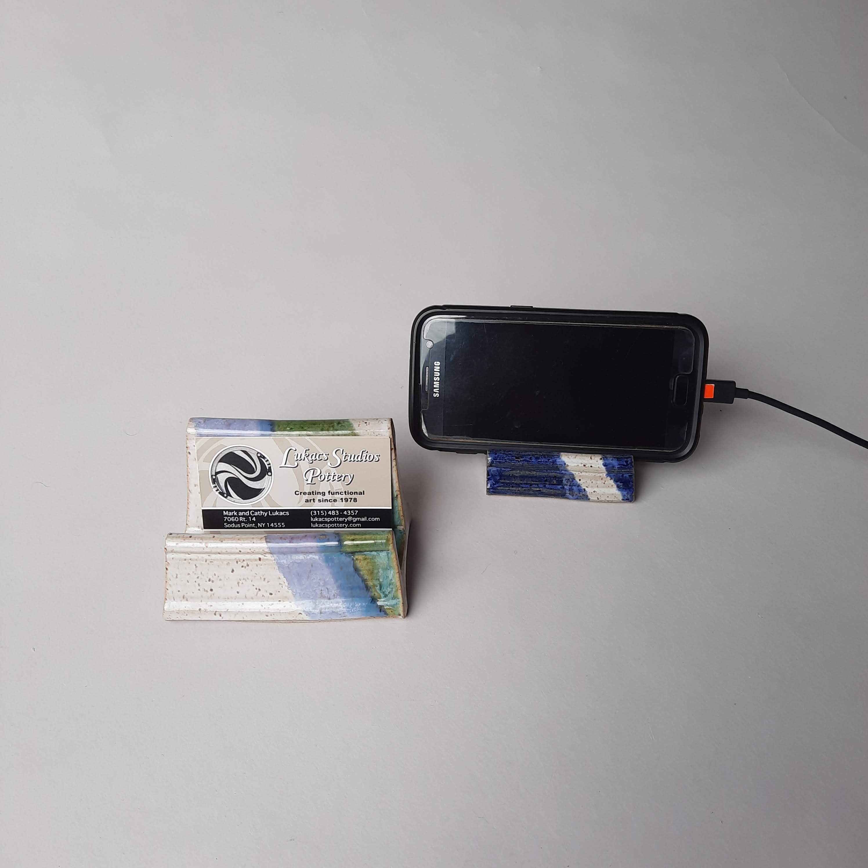 Phone/Business Card Holder – Lukacs Pottery